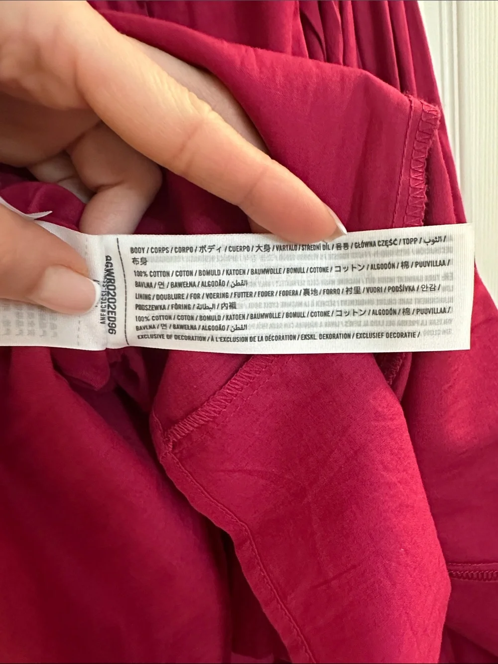 Abercrombie & Fitch Fuchsia Spaghetti-Strap Maxi Dress